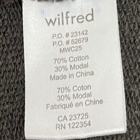 Aritzia Wilfred Diderot Cocoon Open Sweater XXS - Picture 6 of 6